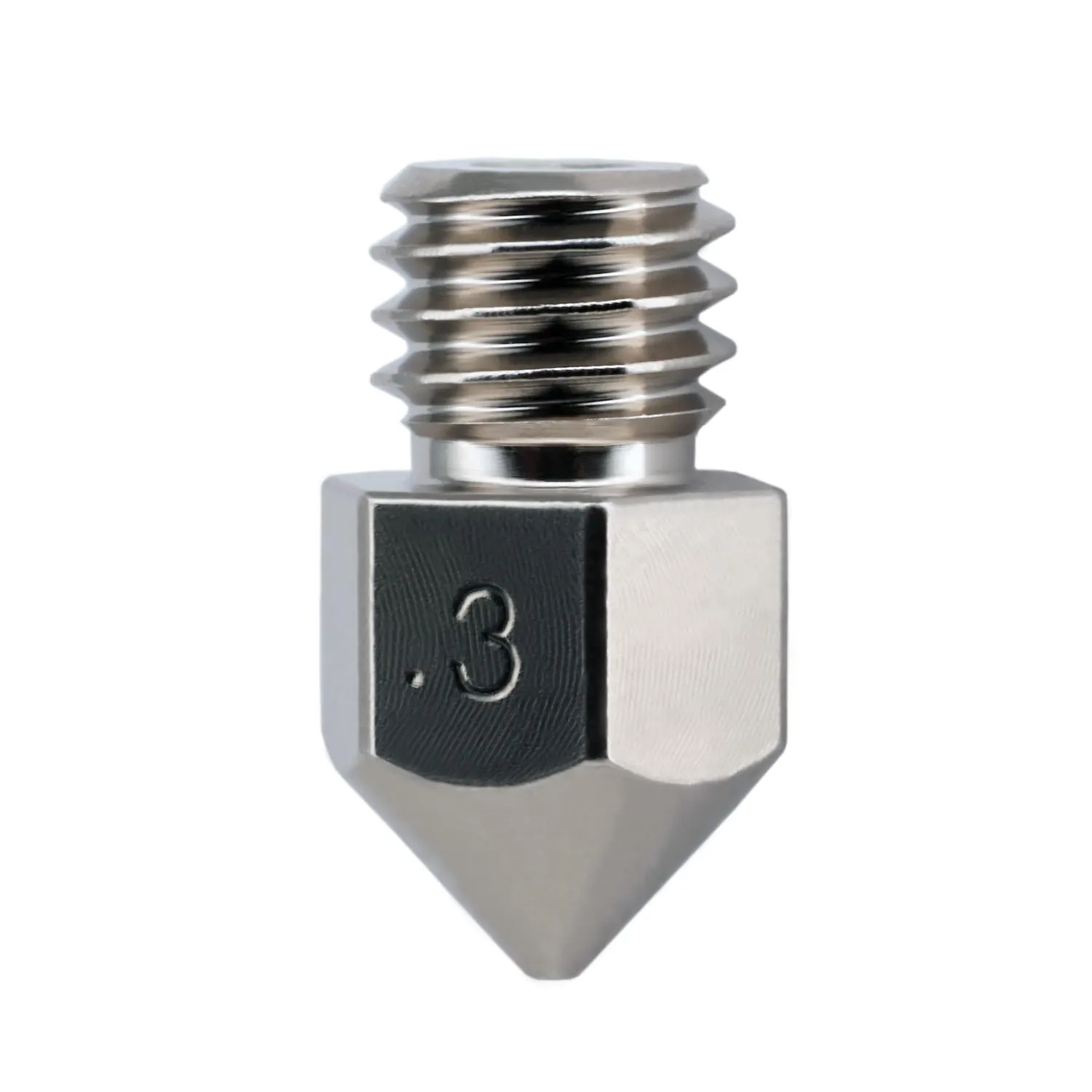 Micro Swiss MK8 messing nozzle TwinClad