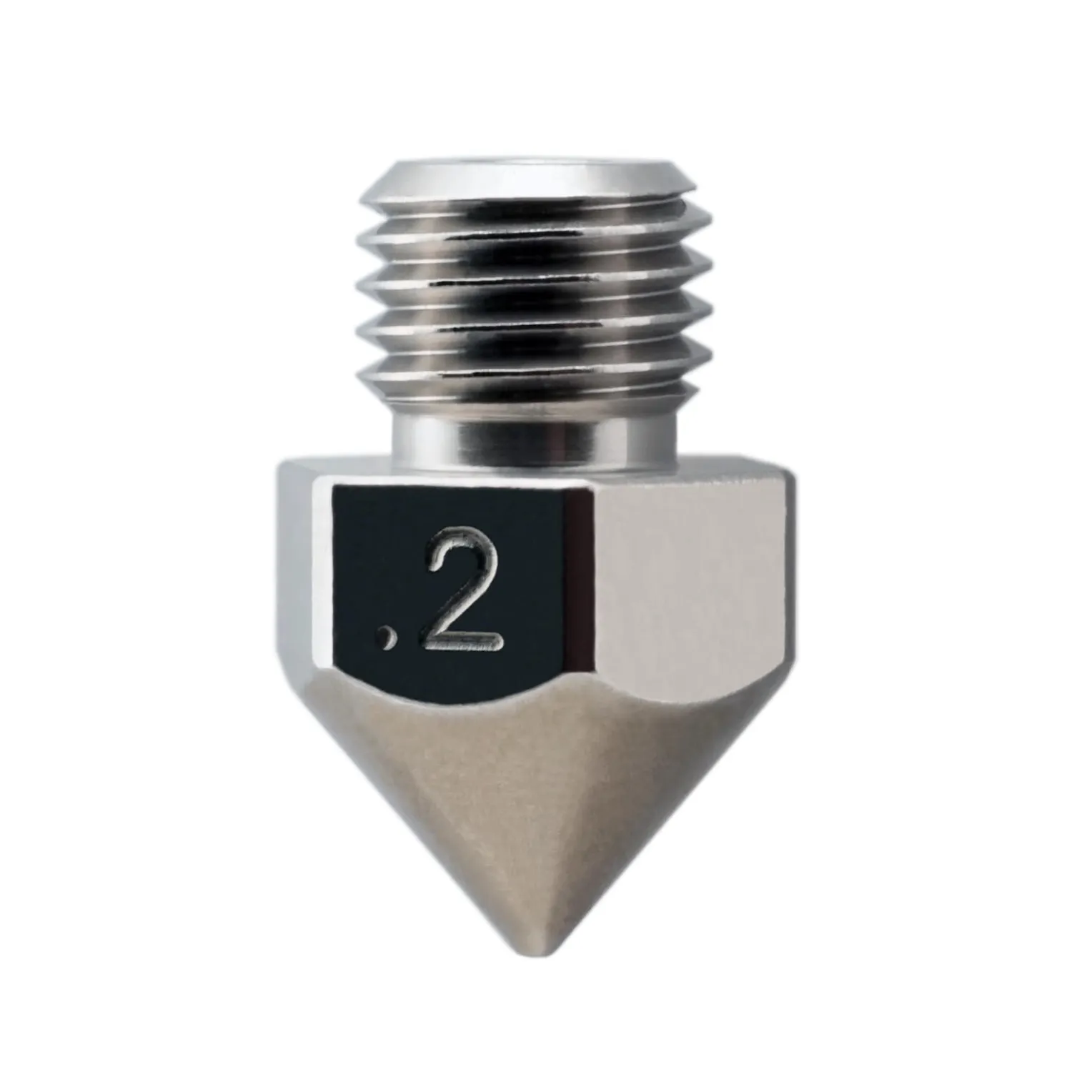 Micro Swiss CR-10S Pro nozzle M6x0,75 slijtvast