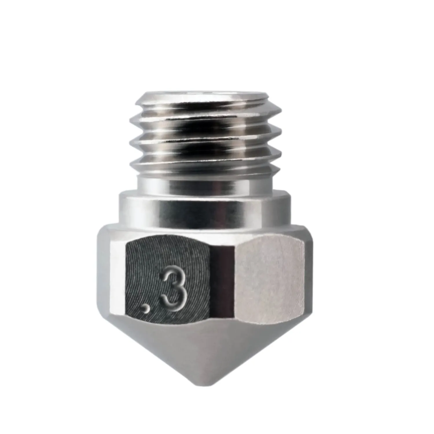 Micro Swiss MK10 Plated Wear Resistant nozzle slijtvast