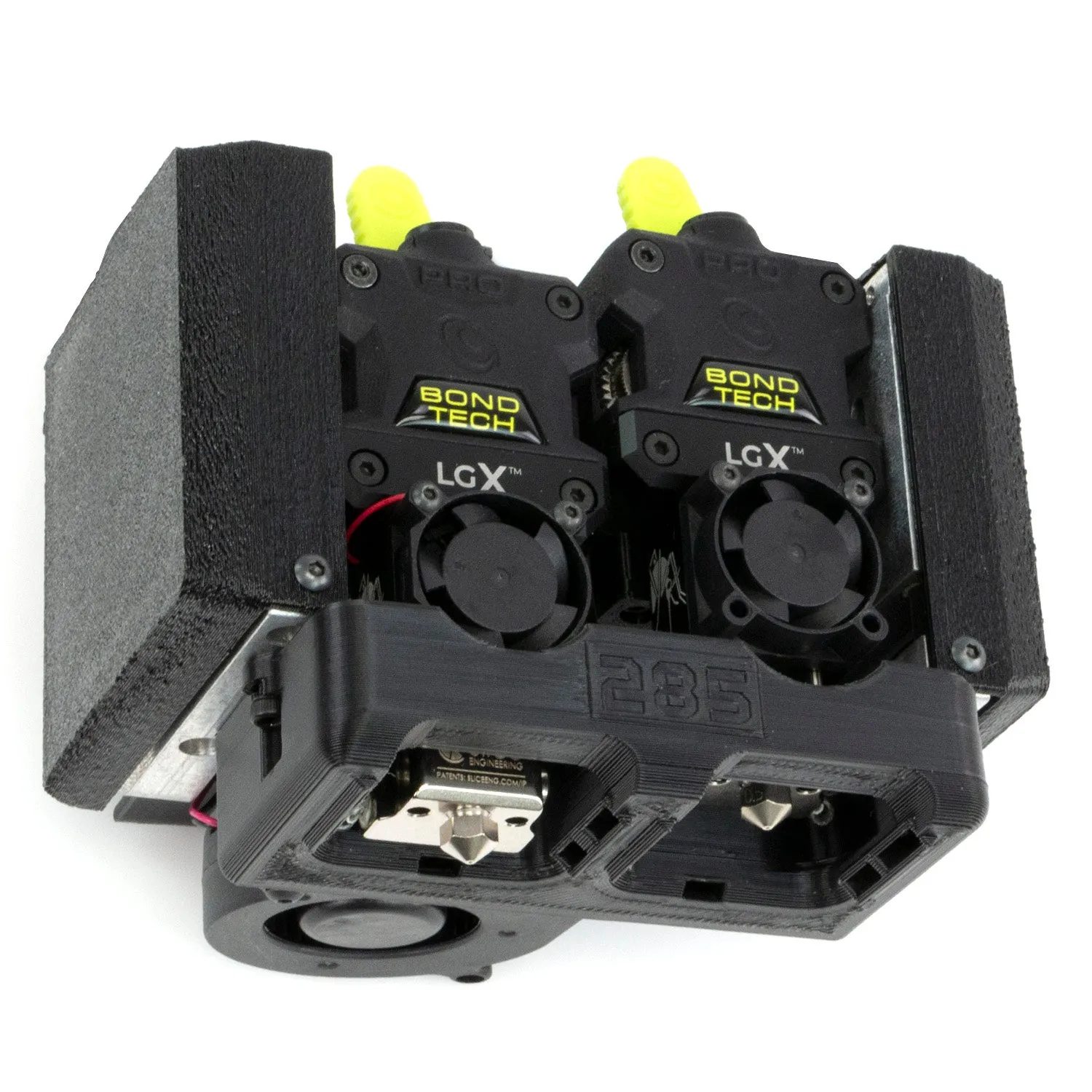 LulzBot Twin Nebula 285 dual toolhead multimateriaal