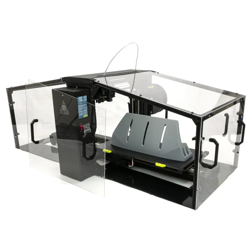 LulzBot TAZguard Long Bed behuizing voor hoge temperatuur