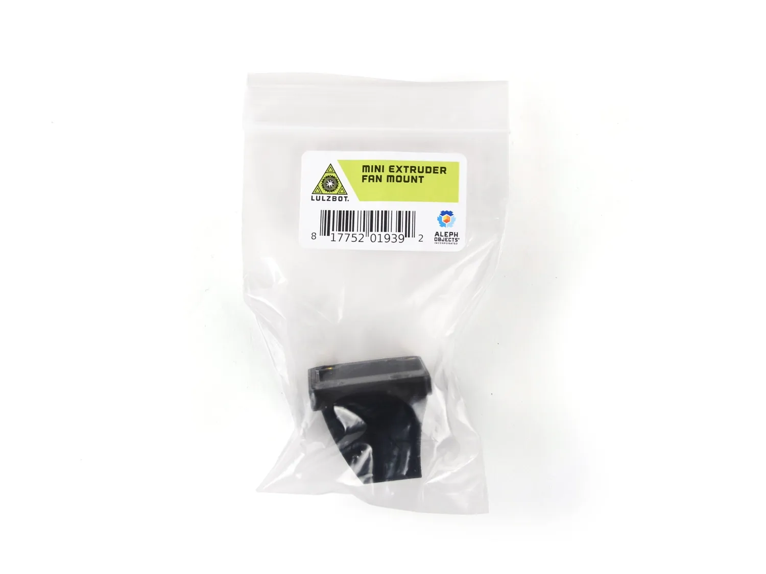 LulzBot extruder fan mount