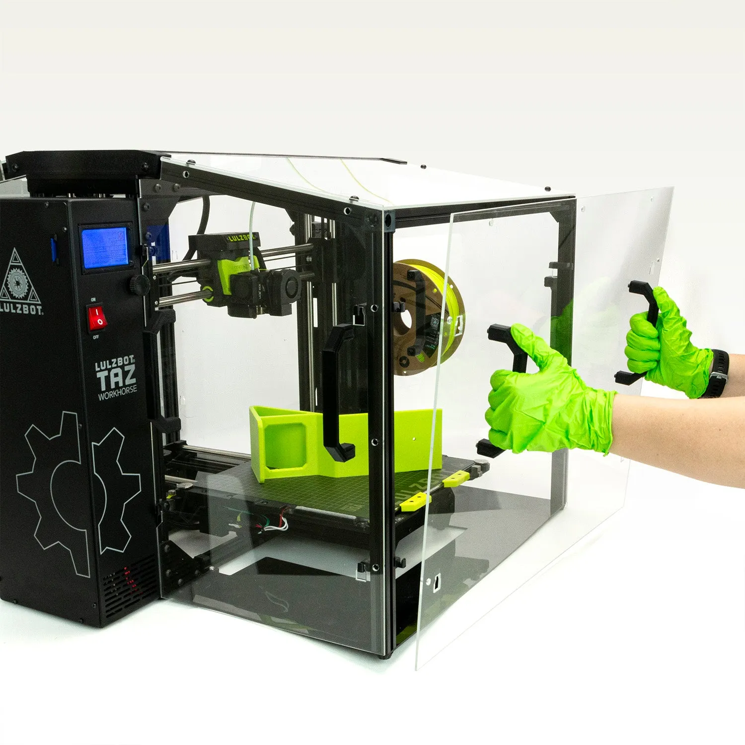 LulzBot TAZguard Enclosure 3D-printerbehuizing acryl