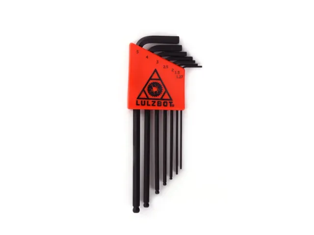 LulzBot 7 Piece Hex Driver Set inbussleutelset metrisch 7-delig