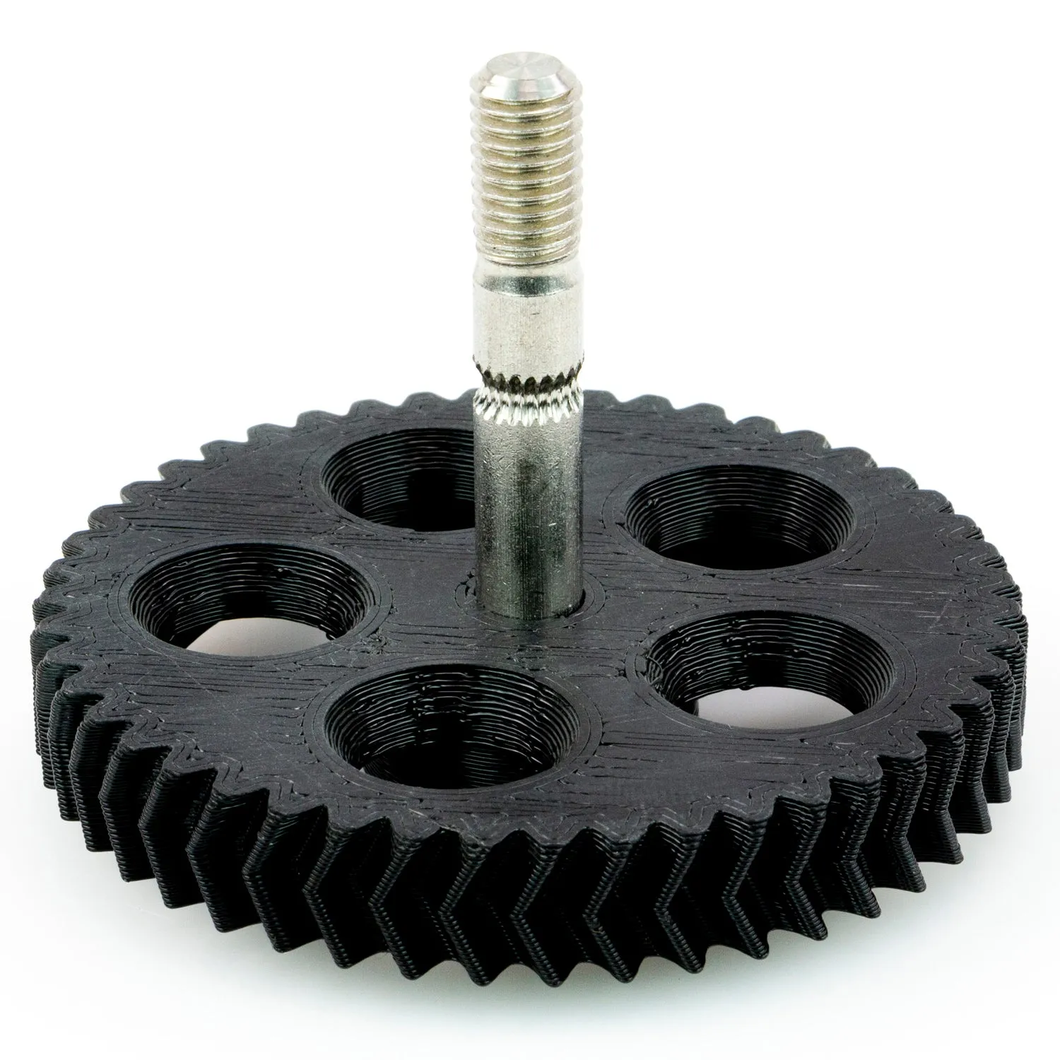 LulzBot Large Herringbone Gear tandwiel met hobbed bolt