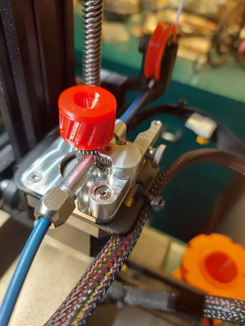 Micro Swiss Bowden dual gear extruder Ender / CR-10