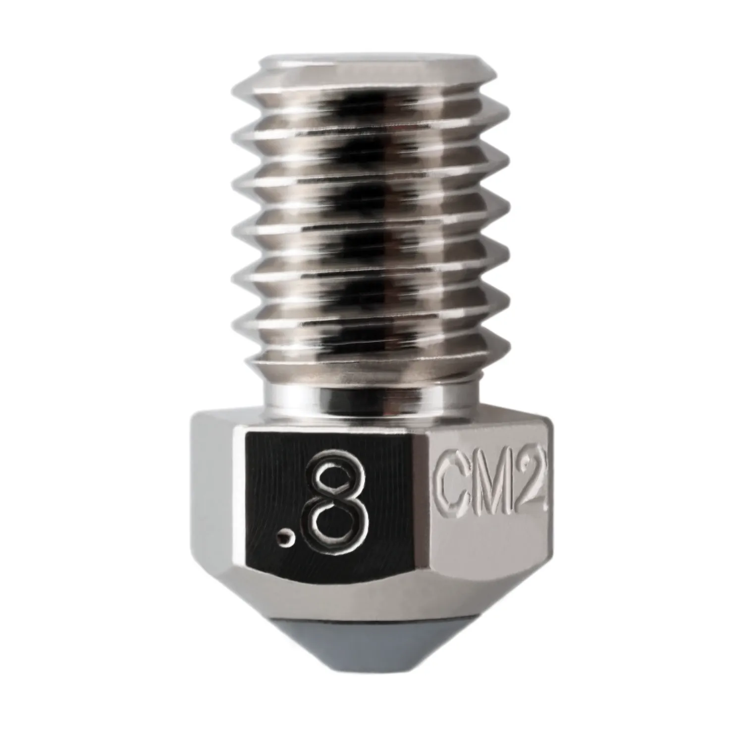 Micro Swiss CM2 nozzle 1,75 mm koper met staalpunt