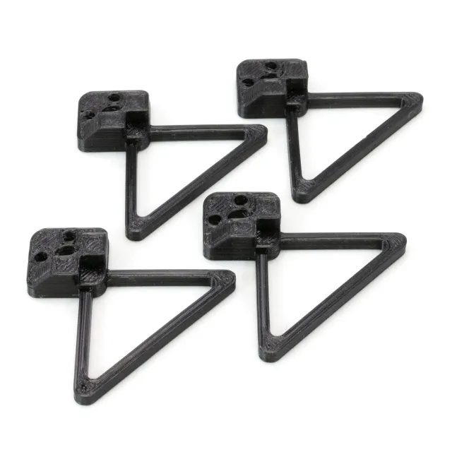 LulzBot TAZ bedhoeken TPU 4 stuks