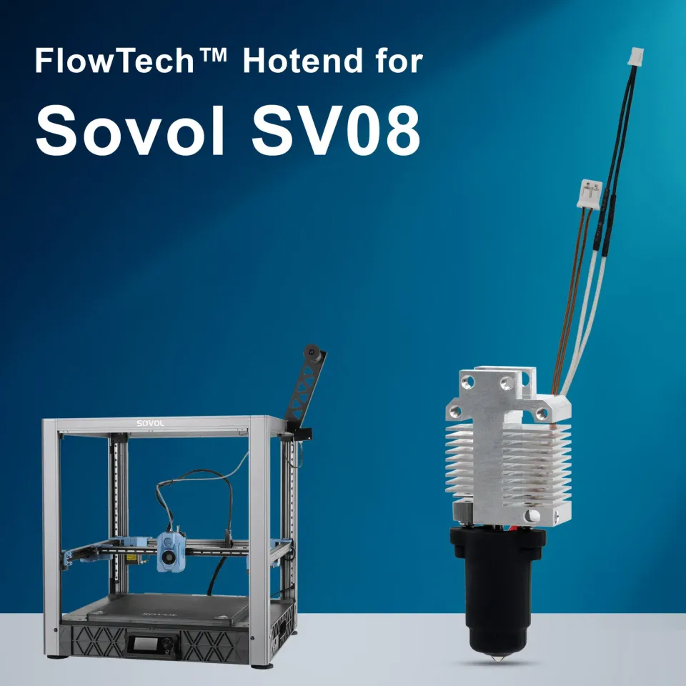Micro Swiss FlowTech Hotend voor Sovol SV08 all-metal