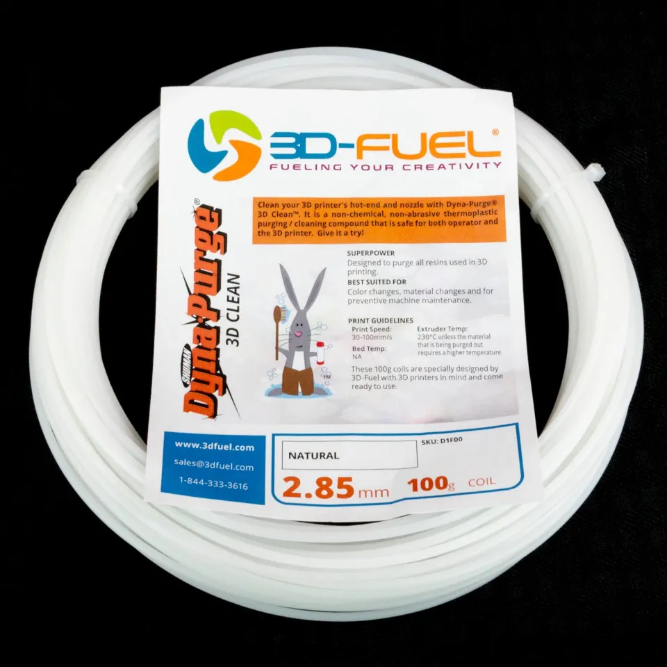LulzBot 3D-Fuel Dyna-Purge cleaning filament 100 g