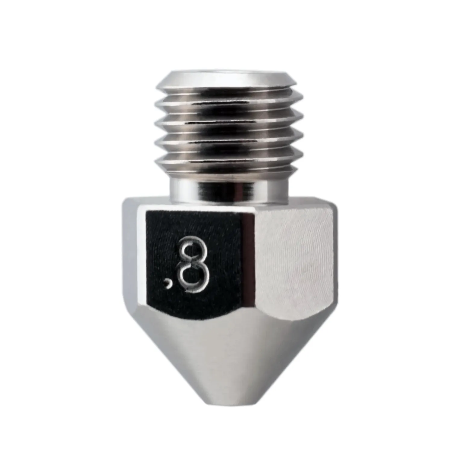 Micro Swiss CR-10S Pro nozzle M6x0,75 slijtvast