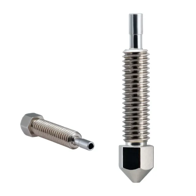 Micro Swiss FlowTech nozzle messing vernikkeld lekvrij