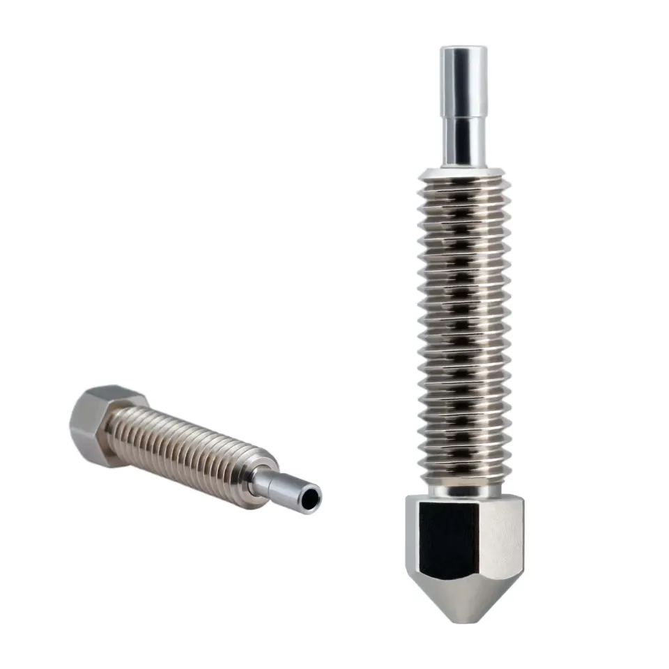 Micro Swiss FlowTech nozzle messing vernikkeld lekvrij