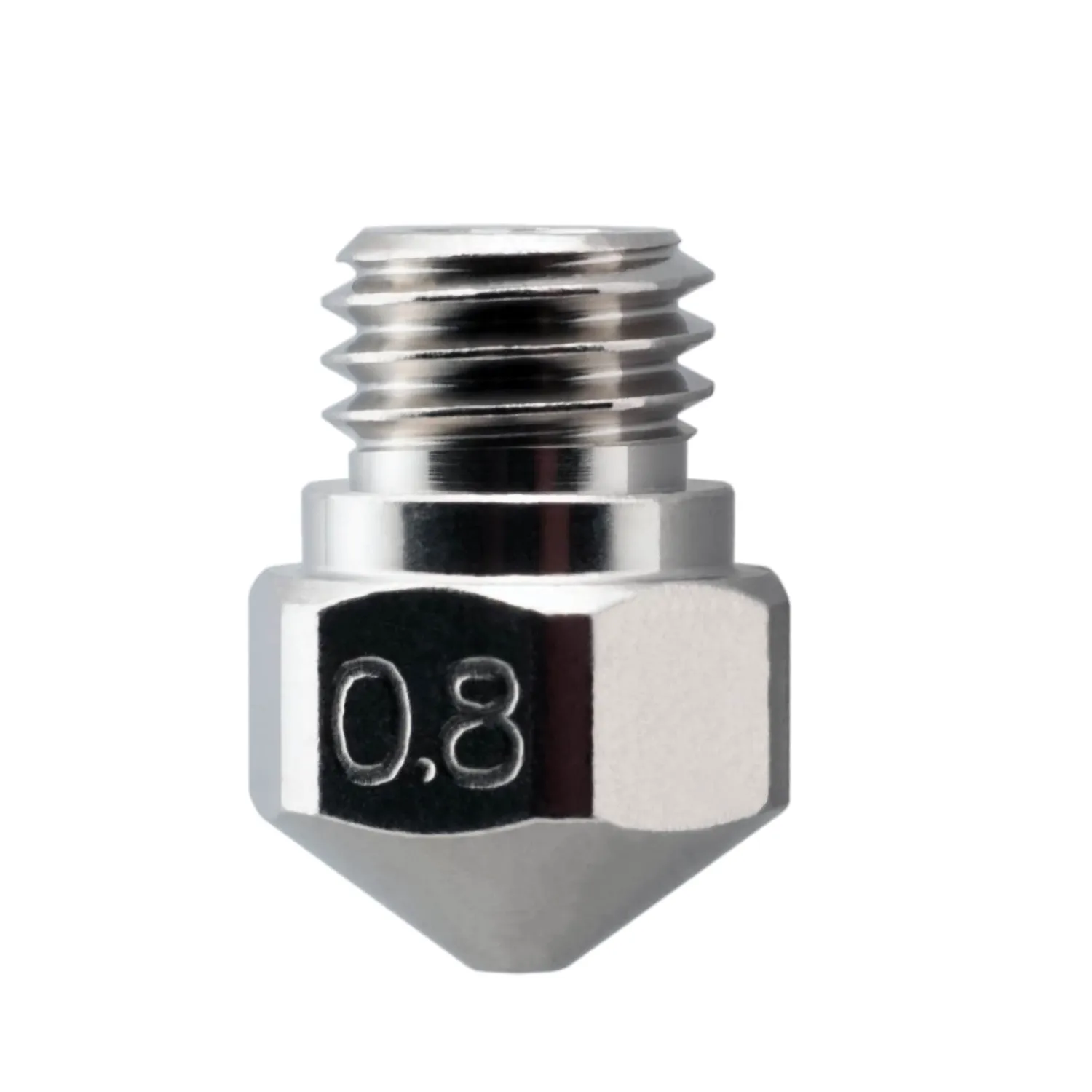 Micro Swiss MK10 nozzle messing TwinClad slijtvast